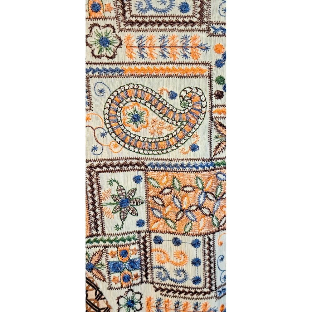 John Mark PatchwoJohn Mark Embroidered Kimono Jac… - image 5